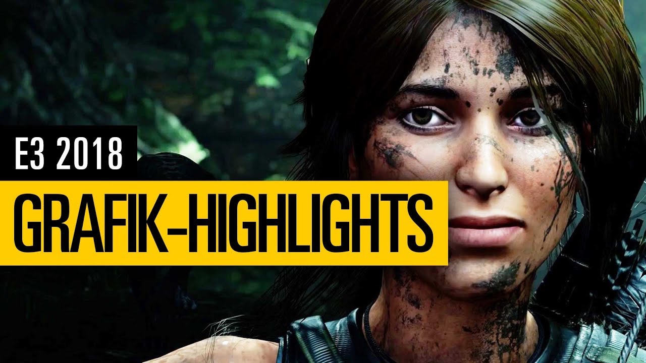 Grafik Highlights der E3 2018 / Die schönsten Spiele der Messe