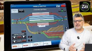 Come fare il Quadro di Controllo (Pannello Sinottico) con la Z21 Roco /Fleischmann con App z21
