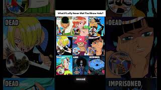 What If Luffy Never Met The Straw Hats?! 🥺💔 | #onepiece #luffy #zoro #nami #sanji #animeshorts