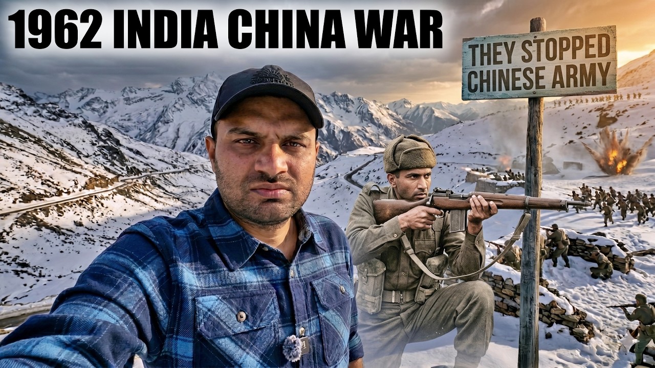 He Stopped Chinese Army for 72 Hours - 1962 INDO CHINA WAR