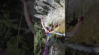 Vertical Emotion - Signora delle Acque - Cascata Rio Ruzza #lagodigarda #trentino #ferrata #dolomiti