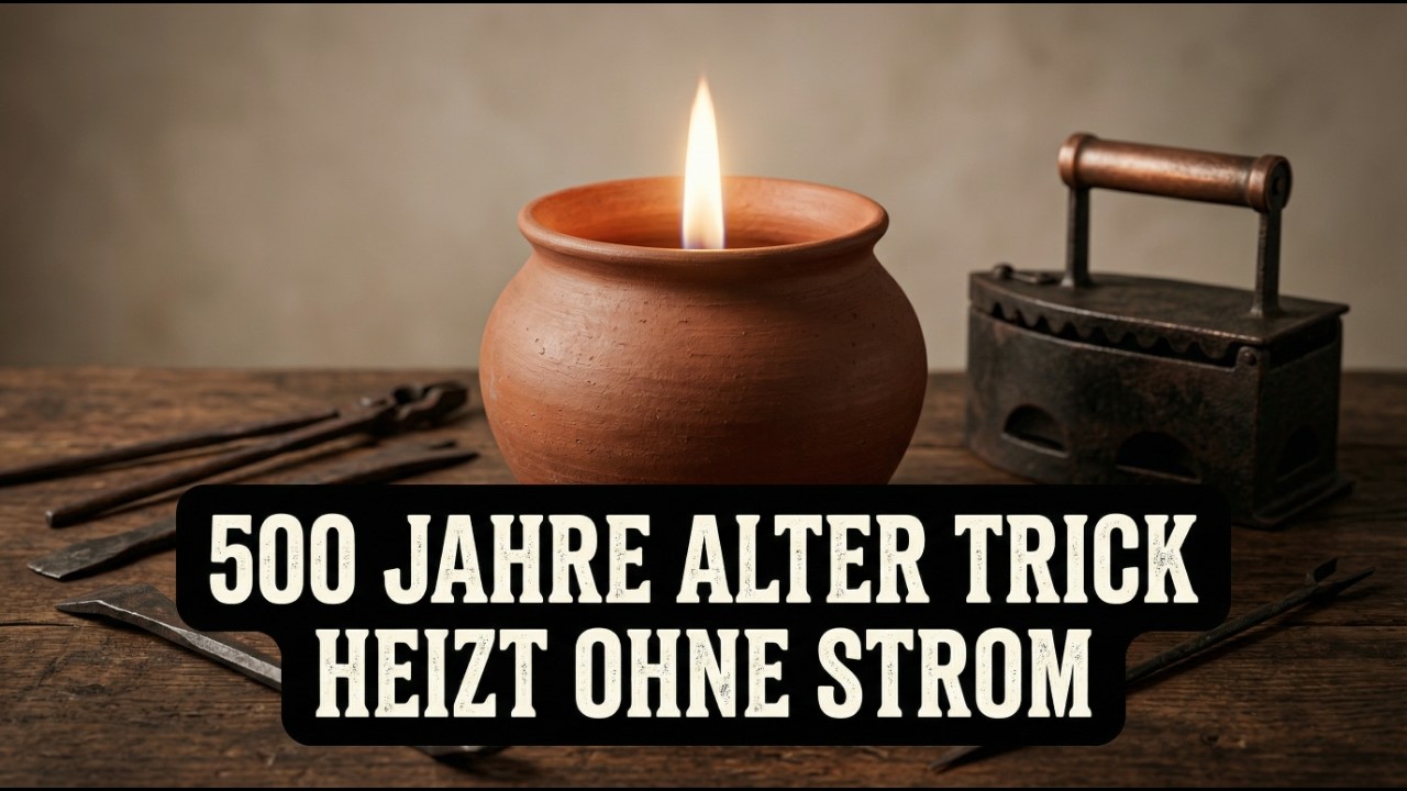 Dieser 500 Jahre alte Trick heizt Räume ohne Strom