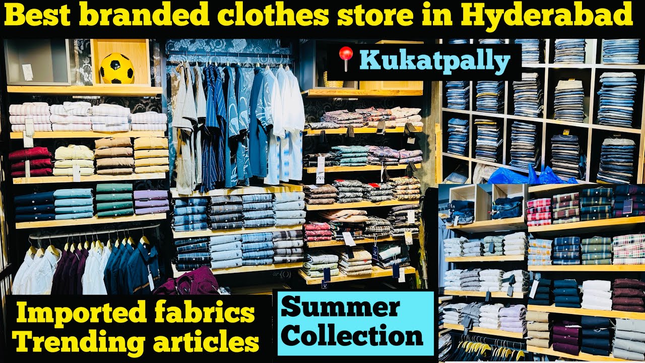Best branded clothes store in Hyderabad/ summer special collection / xpose menswear 