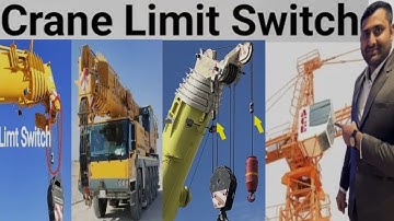 What are the limit switches in mobile and tower cranes | Crane safety device @SafetyTrainerNebosh