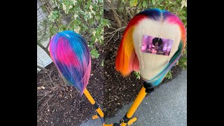 Taste The Rainbow How To Dye 613 Handmade Bob Unit