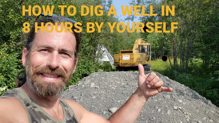 OFF GRID LIVING WITH DAVID NOEL  HOW TO DIG A SHALLOW WELL...#how to dig a well #dug well