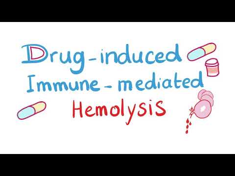 Door geneesmiddelen geïnduceerde immuungemedieerde hemolytische anemie