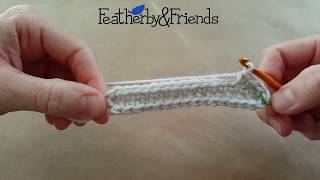 Working in Both Sides of a Starting Chain - Crochet Tutorial