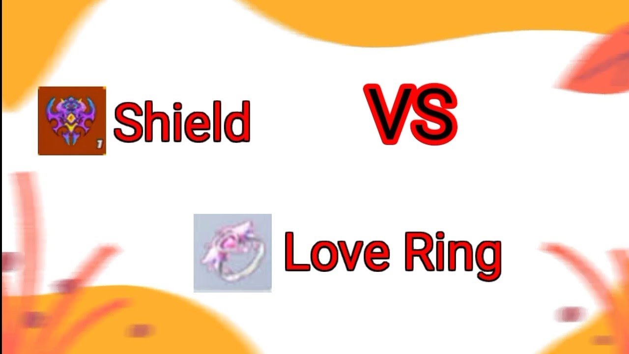Shield VS Love Ring in Skyblock!! (Blockmango)