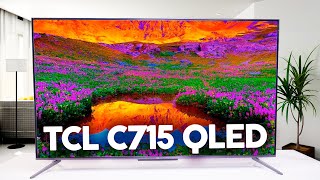 REVIEW TV QLED TCL C715: Incrivelmente barata por uma QLED de 55”