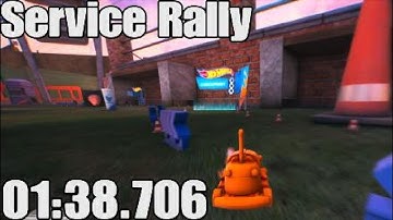 HWU2 Time Attack: Service Rally (01:38.702) Hot Wheels Unleashed 2: Turbocharged