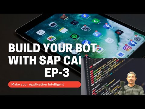 Build your BOT with SAP CAI - EP3 | Integrate SAP Chabot with UI5 Application