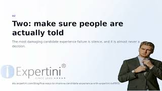 Five ways to improve candidate experience with Expertini