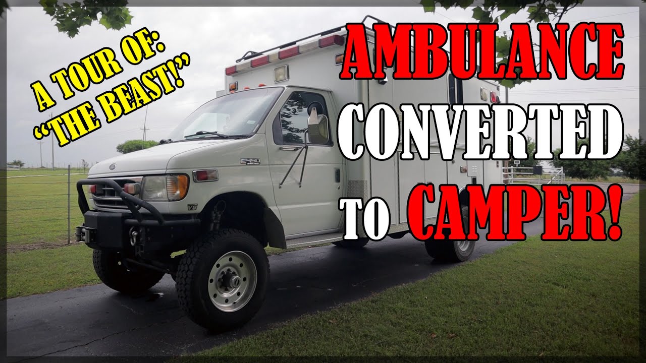 Ambulance Camper?!  A Tour of 