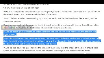 Abomination of Desolation Image of the Beast - False Prophet Antichrist - Ottoman Caliphate Beast