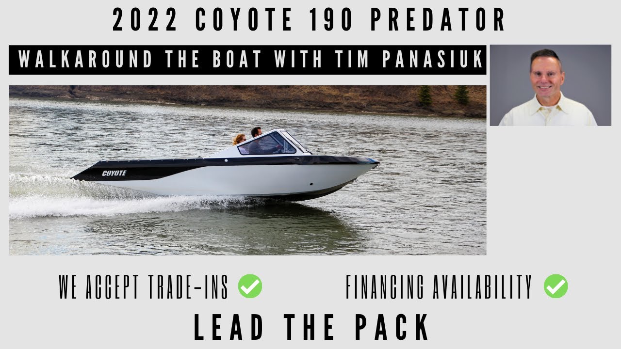 Coyote Boats - 190 Predator - Alberta & BC