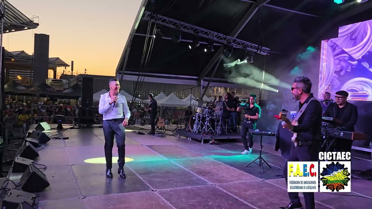 Américo Parte 1 - Fiesta Nacional del Ecuador en el Fórum de Barcelona 2024