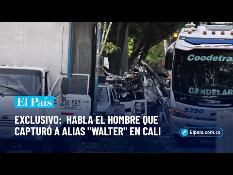 Exclusivo: Habla el hombre que capturó a alias Walter en Cali | El País Cali