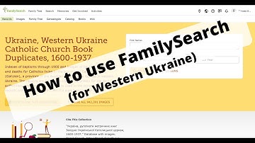How to Find Vital Records (RC/ GC) from Western Ukraine using Familysearch Website