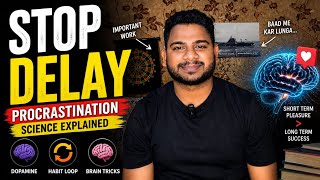 The science of Procrastination⚡🗣️ Tum Lazy Nahi Ho… Ye Hai Real Reason! 😳(Must Watch)