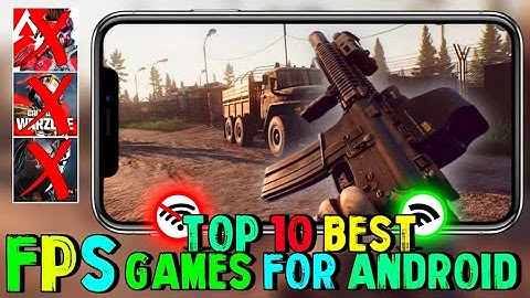 TOP 10 BEST FPS GAMEs for Android || offline and online fps games || Apex Shakib ||