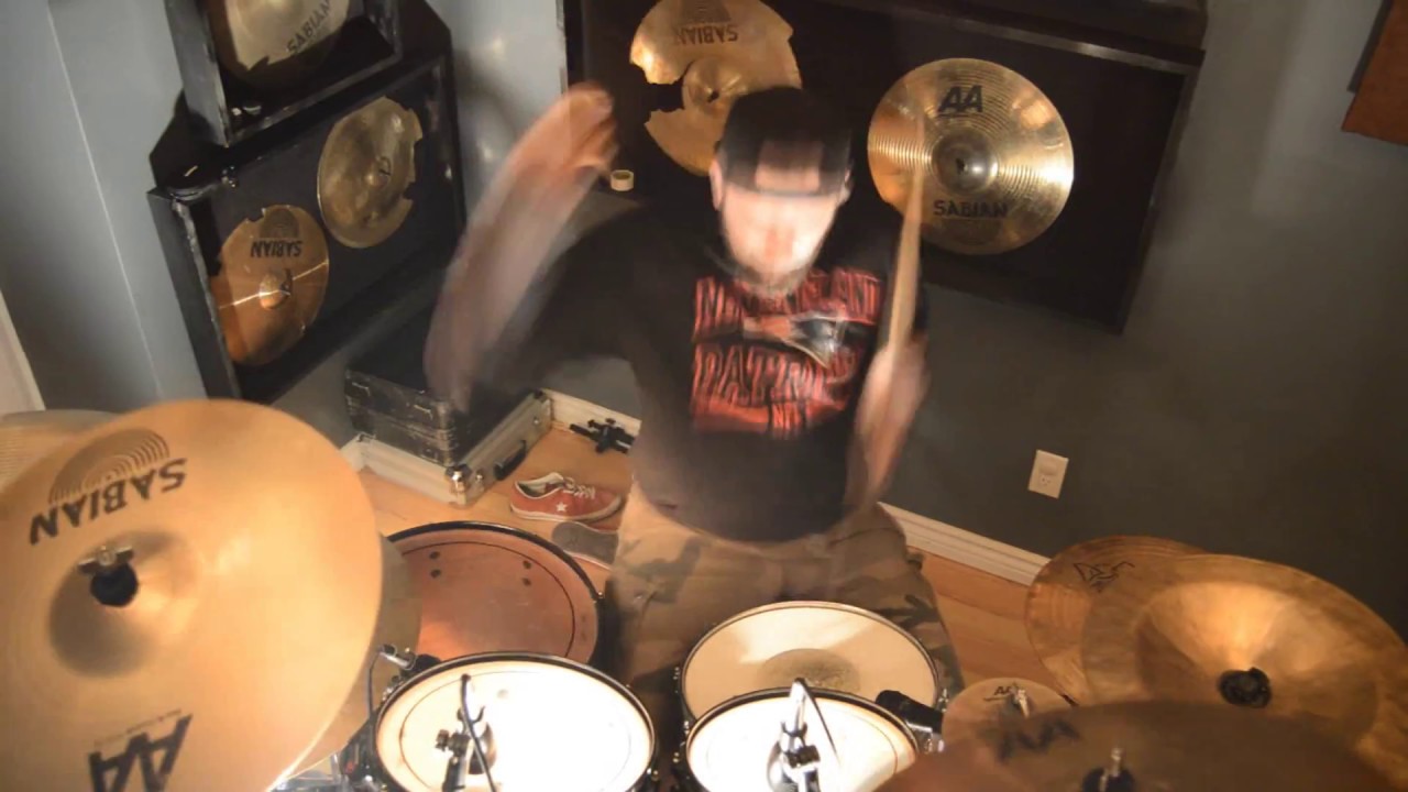 Pantera Mouth For War drum cover YouTube