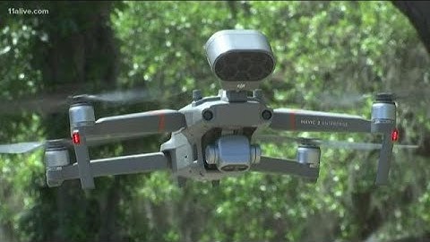 Savannah using drones to enforce social distancing