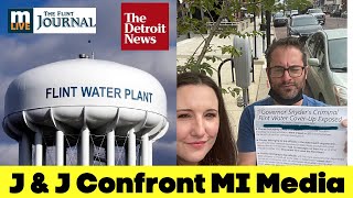 Jordan & Jenn CONFRONT Michigan Media Burying Flint Water Cover-up Bombshell