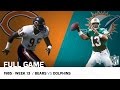 Dolphins End '85 Bears Undefeated Season (Week 13, 1985) | Bears vs. Dolphins | NFL Full Game