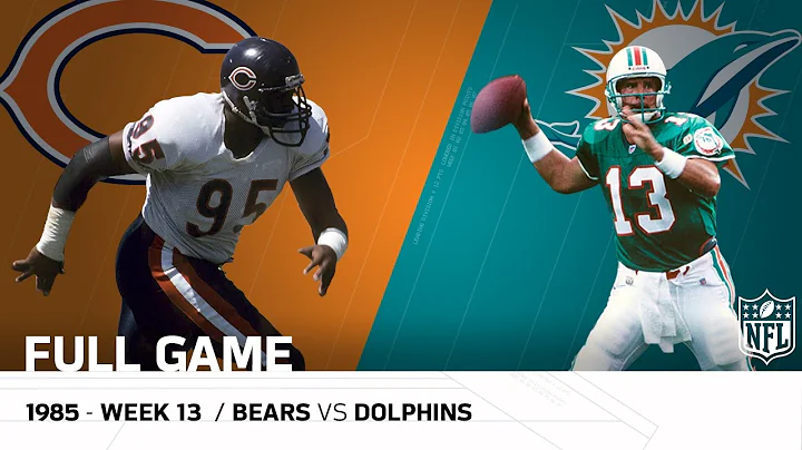 Dolphins End '85 Bears Undefeated Season (Week 13, 1985) | Bears vs. Dolphins | NFL Full Game