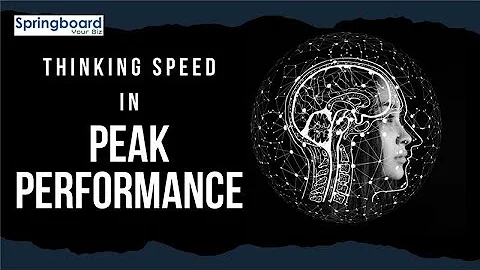 Thinking Speed in Peak Performance… Here’s How to Coach for It