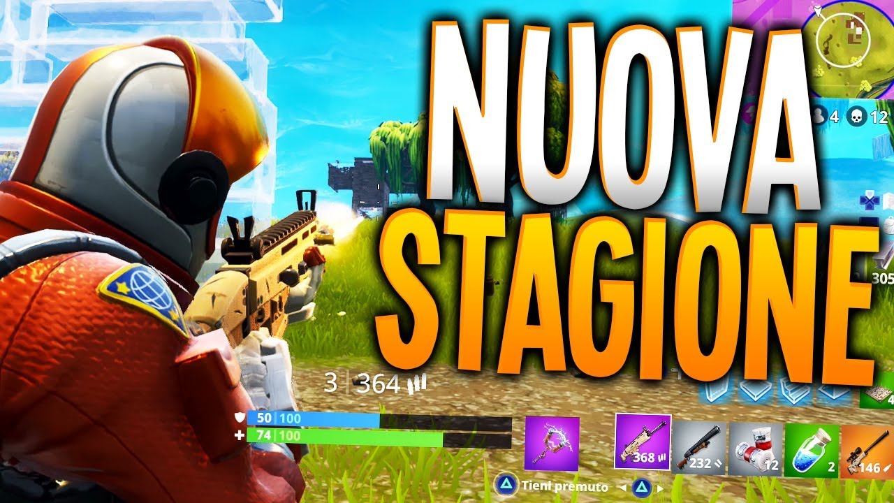 LA MIA PRIMA BELLA PARTITA NELLA NUOVA STAGIONE DI FORTNITE!! - YouTube