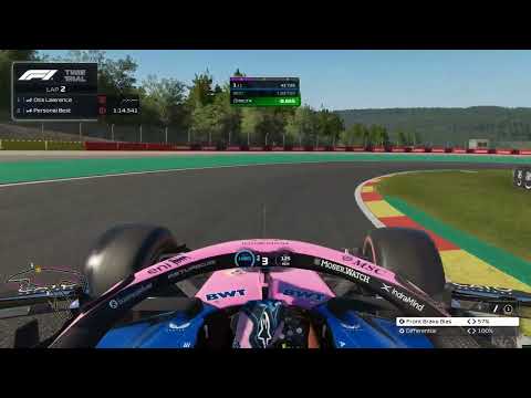 F1 26 - Spa/Belgium World Record - 1:43.666 - Otis Lawrence