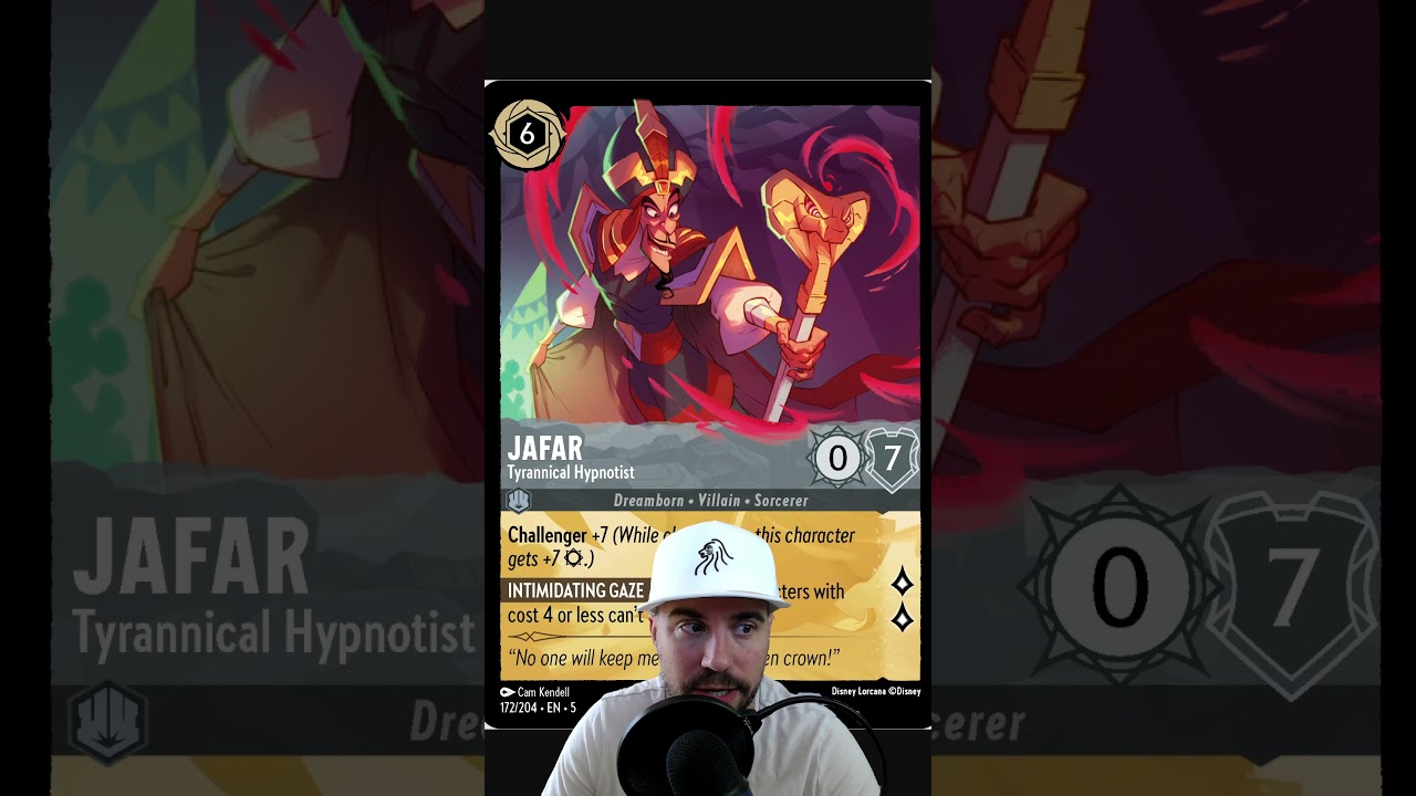 jafar tyrannical hypnotist disney lorcana