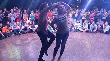 UZC18: Workshop demo-3 with Anastasia & Carlos ~ Zouk Soul