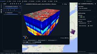 GeoLibre Demo: 3D Image Cube for Hyperspectral Data