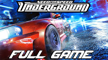 NEED FOR SPEED UNDERGROUND Gameplay Walkthrough FULL GAME (4K 60FPS) Remastered