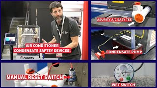 Air Conditioner CONDENSATE Safety Devices!