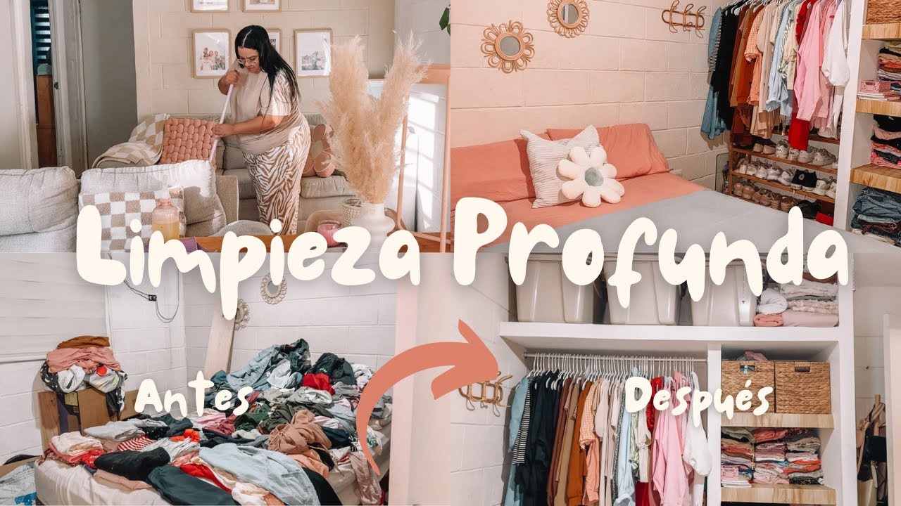 DE BODEGA A CUARTO PINTEREST ✨LIMPIEZA PROFUNDA DE TODA MI CASA! 