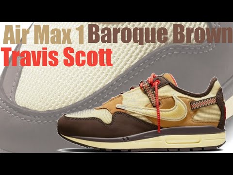 Travis Scott x Air Max 1 Baroque Brown Price and Release Date