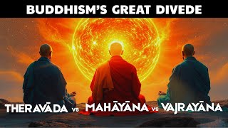 The 3 SCHOOLS of BUDDHISM Explained Theravāda, Mahāyāna, Vajrayāna
