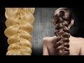 5 STRAND SLIDE-UP  BRAID | TRENZA "5" DE MODA | Коса из 5-ти |VIRIYUEMOON