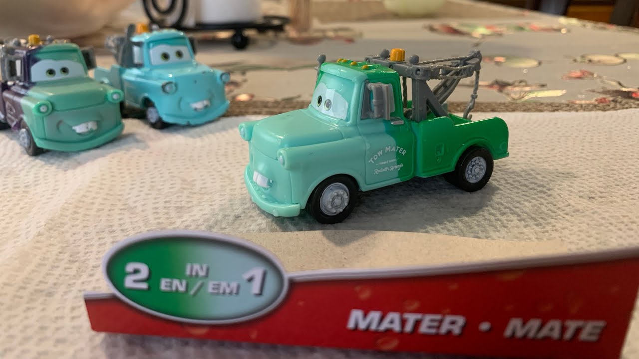Disney Pixar Cars 2024 Color Changers Brand New Mater review. - YouTube