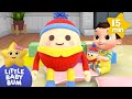 Humpty Dumpty Sat on a Wall! ⭐ Cute Baby Songs