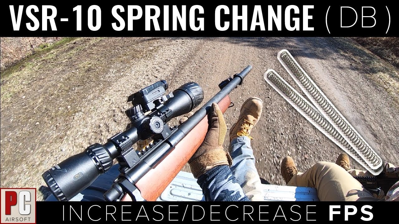 VSR-10 Spring Change | Increase/Decrease FPS - T.N.T. Upgraded DB VSR