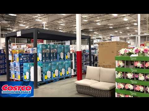 COSTCO SHOP WITH ME PATIO FURNITURE CHAIRS GAMES KITCHENWARE SUMMER SHOPPING STORE WALK THROUGH