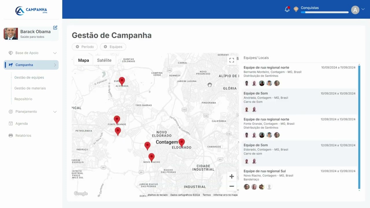 Campanha Ativa — Demonstração