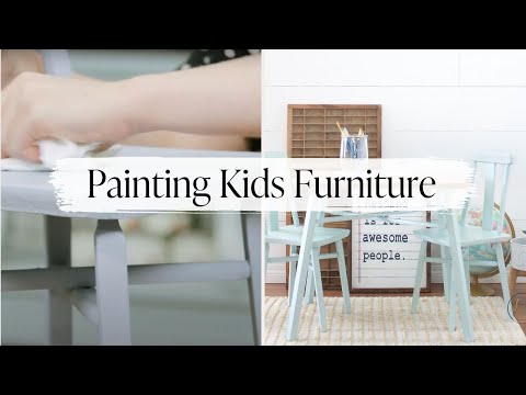 painting children's furniture