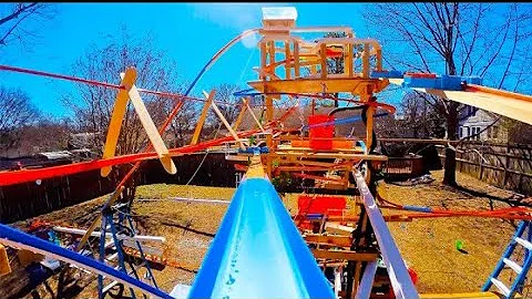 Hot Wheels aquapark Track with waterfalls And Boosted (Pc game)