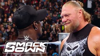 R-Truth Meets Brock Lesnar | WWE SmackDown Highlights 9/12/25 | WWE on USA
